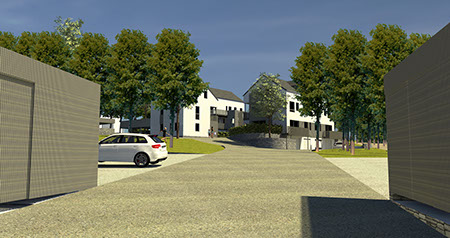 Ensemble d'habitations à Flémalle